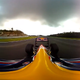 Illustration for article titled See A Formula One Car Do Smoky Donuts From All 360 Degrees